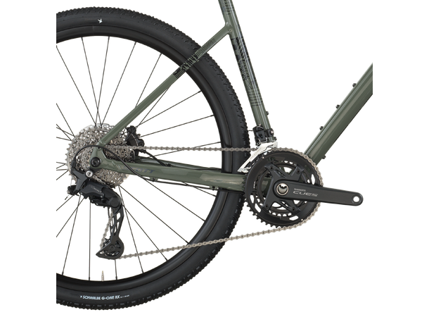 SCOTT Speedster Gravel 20 Grønn XL Racersykkel til grusvei 