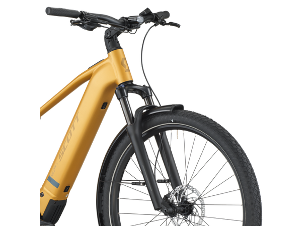 SCOTT Sub Sport 10 Gull L El-sykkel hybrid 