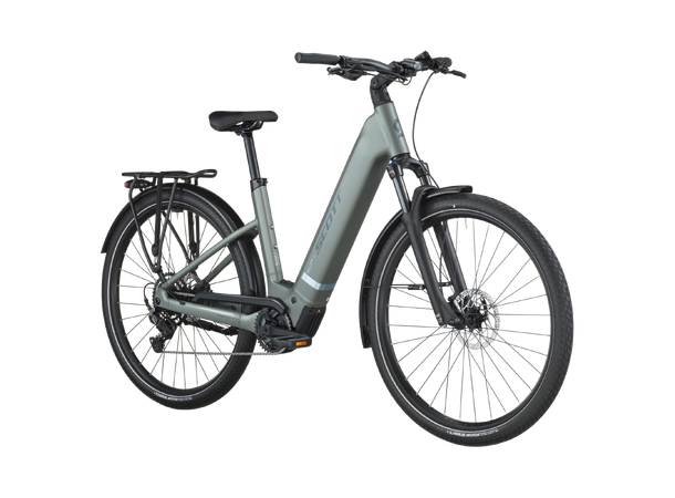 SCOTT Sub Sport 30 Wave Grønn S El-sykkel hybrid 