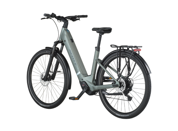 SCOTT Sub Sport 30 Wave Grønn S El-sykkel hybrid 