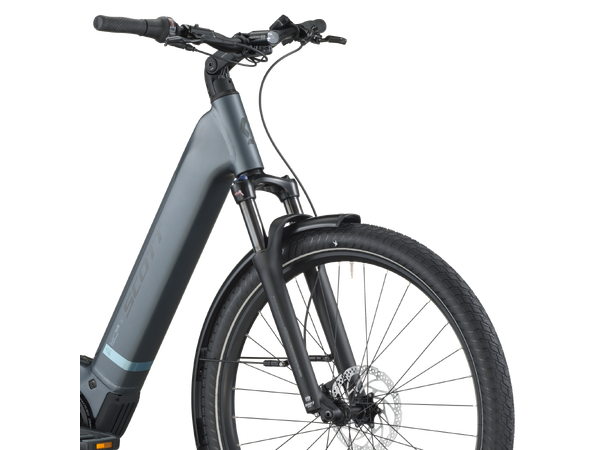 SCOTT Sub Tour 20 Wave Grå S El-sykkel urban 