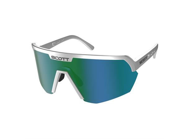 SCOTT Sungl Sp Shield Supers EDT sølv SportsbrilleSilver Green Chrome