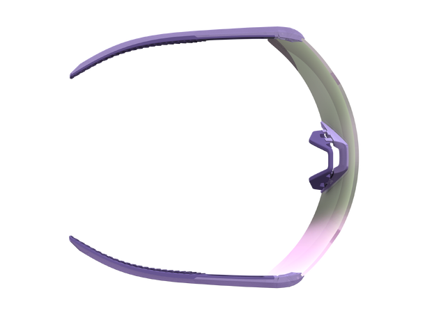 SCOTT Sunglasses Stride swish purple Solbrille - AMP beryl blue chrome S3 