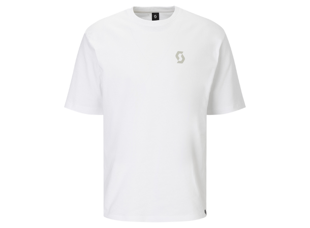 SCOTT Tee Ms Graphic SS Hvit M T-skjorte 