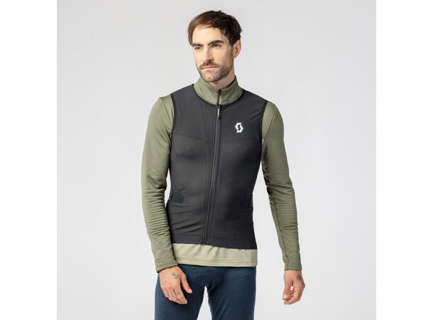 SCOTT Vest Airflow Ms Sort/Hvit M Ryggbeskyttelse 