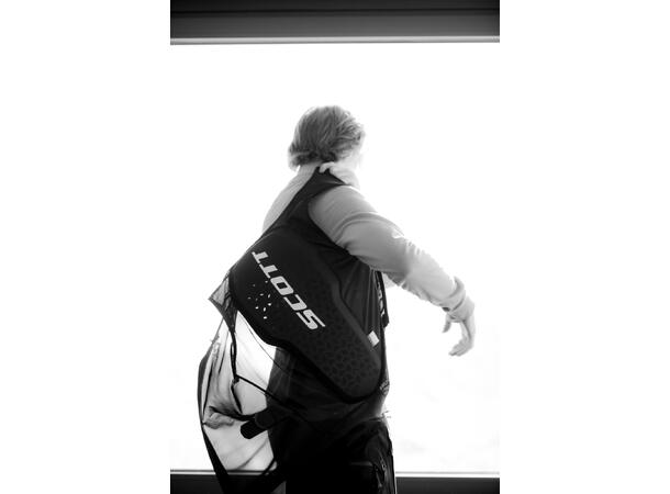 SCOTT Vest Airflow Ms Sort/Hvit M Ryggbeskyttelse 