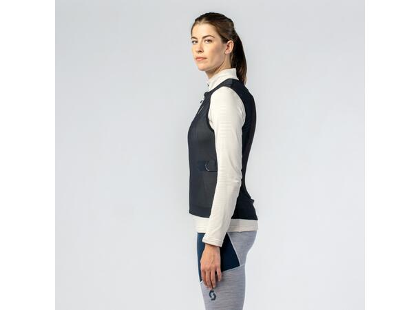 SCOTT Vest Airflow Ws Sort/Hvit M Ryggbeskyttelse 