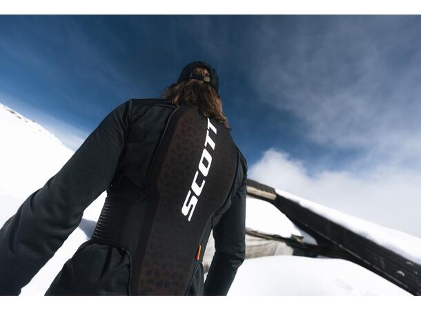 SCOTT Vest Airflow Ws Sort/Hvit M Ryggbeskyttelse 