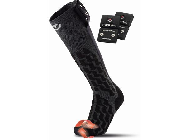 THERM-IC Powers Set- UNi + S-pack 1200 Powersocks set Black 39-41 