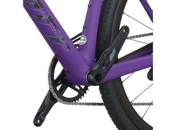 SCOTT Addict Gravel 20 Sort S Racersykkel til grusvei 