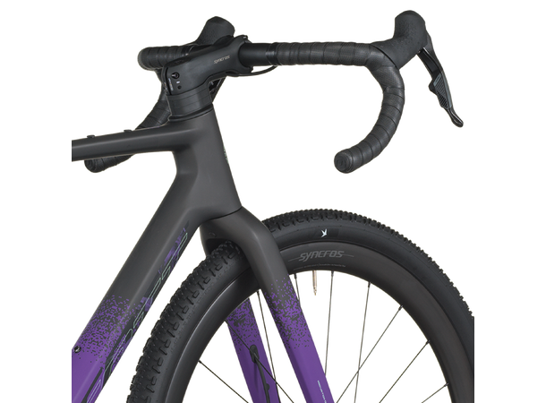 SCOTT Addict Gravel 20 Sort S Racersykkel til grusvei 