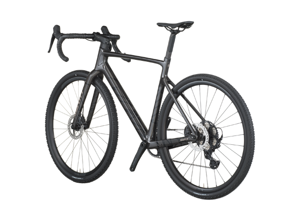 SCOTT Addict Gravel 30 Sort L Racersykkel til grusvei 