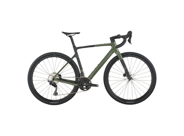 SCOTT Addict Gravel 40 Grønn S Racersykkel til grusvei 