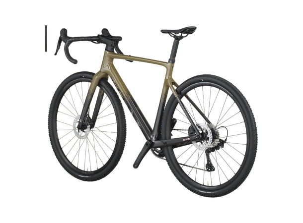 SCOTT Addict Gravel 40 Grønn/Sort S Racersykkel til grusvei 