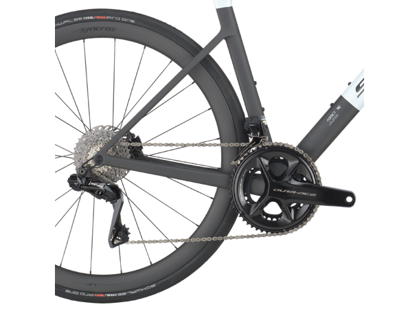 SCOTT Addict RC Pro Hvit XXS Landeveissykkel i karbon 