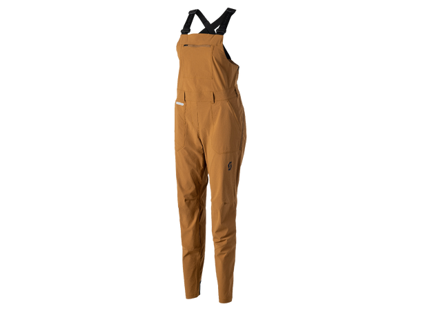 SCOTT Bib Pants Ws Trail Tuned XS Sykkelbukse - bread brown 