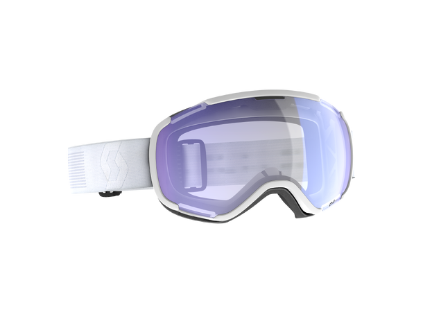SCOTT Goggle Faze II Mineral white - AMP illuminator blue chr 