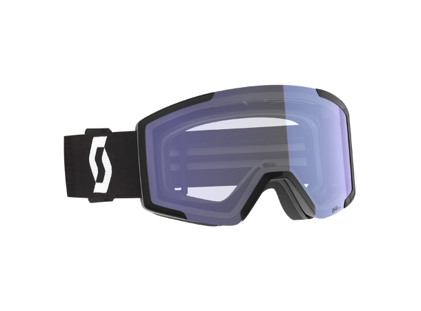 SCOTT Goggle Shield Mineral black/White - Ill Blue Chrome 