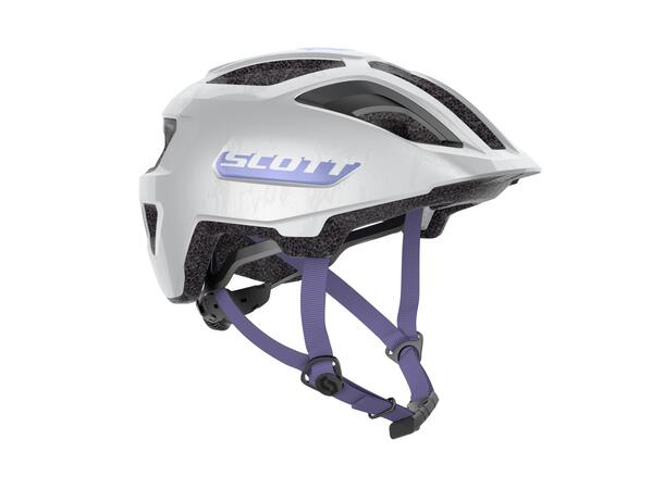 SCOTT Helmet Jr Spunto Plus Hvit/Blå OS Sykkelhjelm