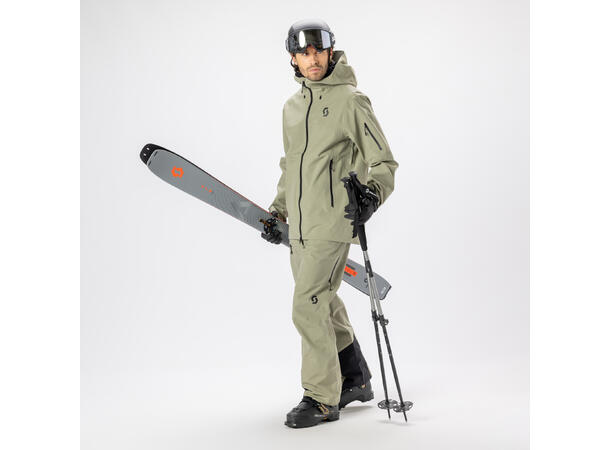 SCOTT Jacket Ms Explorair 3L Grå S Skijakke 