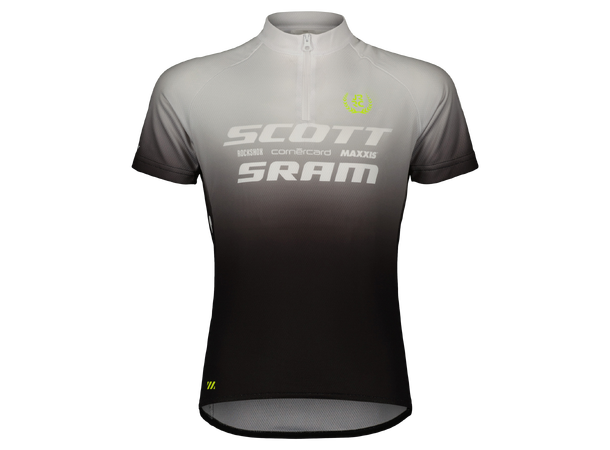 SCOTT Jersey Jr SCOTT-SRAM Pro XS Sykkeltrøye Jr.-  Black/White 