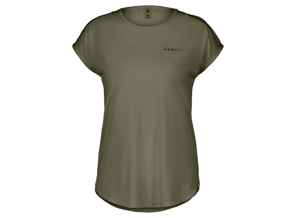 SCOTT Shirt Ws Defined SS XS Sykkeltrøye - hay green 