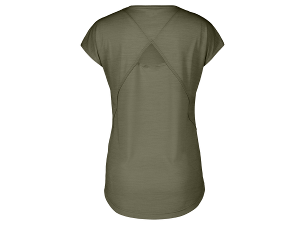 SCOTT Shirt Ws Defined SS XS Sykkeltrøye - hay green 
