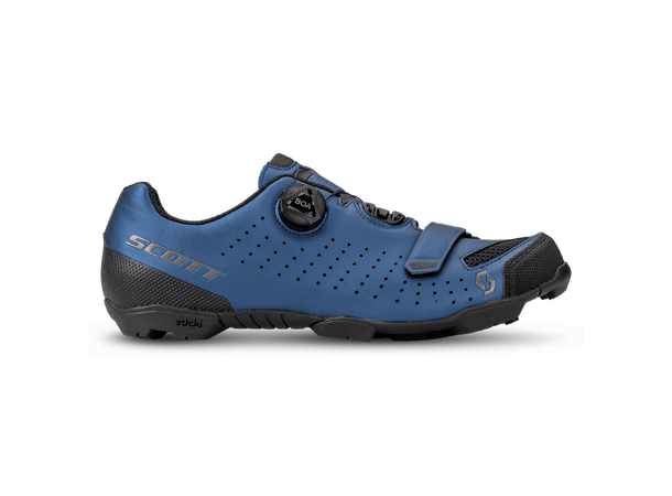 SCOTT Shoe Mtb Comp Boa 44 Sykkelsko - Metallic blue/Black 