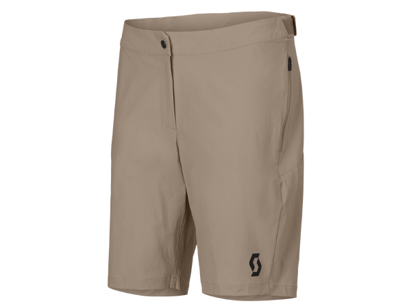 SCOTT Shorts Ws Vertic LT w/pad Beige XS Sykkelshorts m/padding 