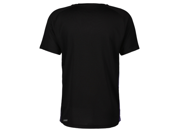 SCOTT Tee Ms Trail Tuned SS S Sykkeltrøye - black/swish purple 