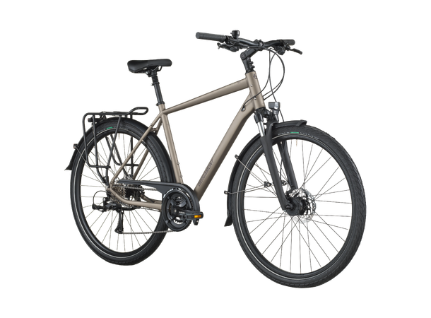 BGM Vitess 50 Sølv S Komplett utstyrt Bysykkel 