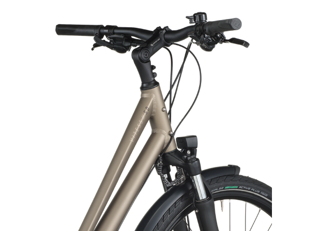 BGM Vitess 50 Sølv S Komplett utstyrt Bysykkel 