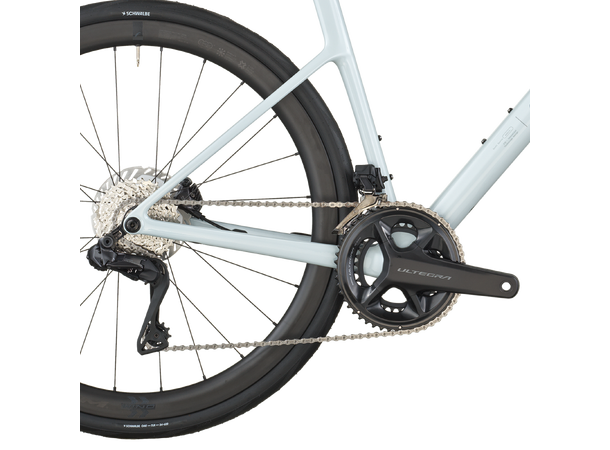 SCOTT Addict 20 Hvit M Landeveissykkel i karbon 