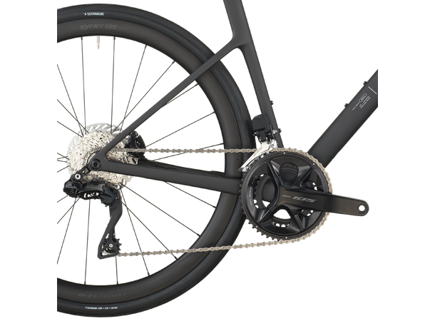 SCOTT Addict 30 Sort S Landeveissykkel i karbon 