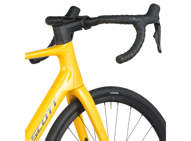 SCOTT Addict 40 Gul XS Landeveissykkel i karbon 