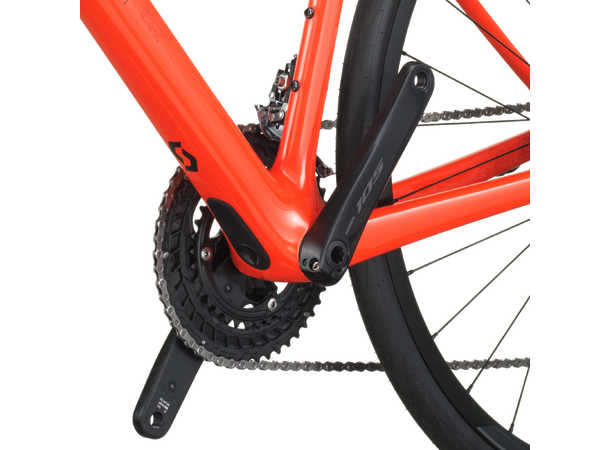 SCOTT Addict 50 Oransje S Landeveissykkel i karbon 