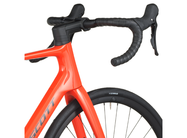 SCOTT Addict 50 Oransje S Landeveissykkel i karbon 