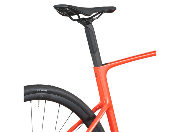 SCOTT Addict 50 Oransje S Landeveissykkel i karbon 