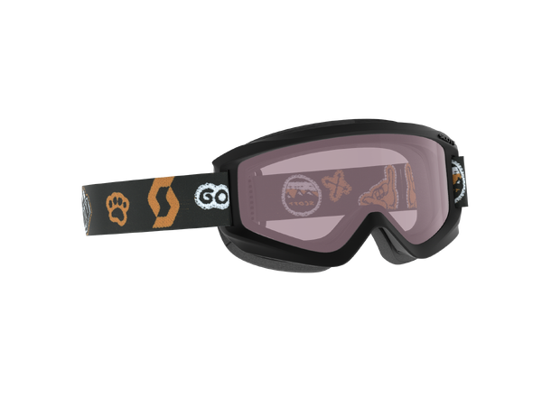 SCOTT Goggle JR Agent Black/Orange - Enhancer 