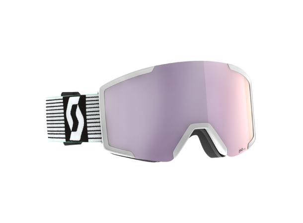 SCOTT Goggle Shield AMP pro White/Mint green Amp pro lavender chrome 