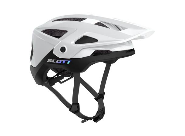 SCOTT Helmet Stego PLUS (CE) L Sykkelhjelm - white glossy/black 