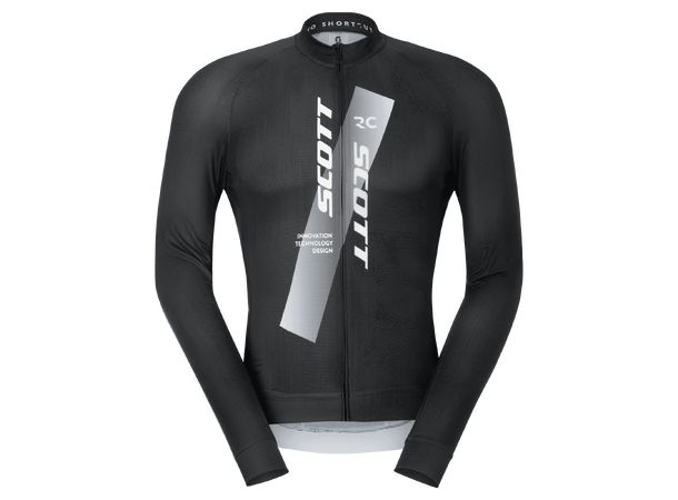 SCOTT Jersey Ms RC Pro LS Sort/Hvit S Sykkeltrøye 