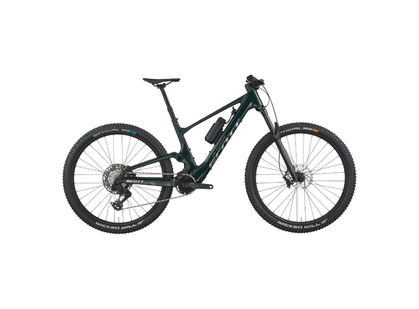 SCOTT Lumen 920 Grønn S Fulldempet el-sykkel 