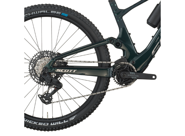 SCOTT Lumen 920 Grønn S Fulldempet el-sykkel 