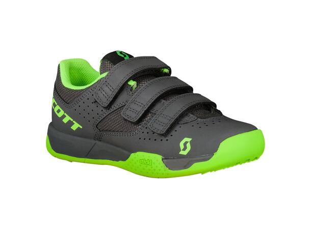 SCOTT Shoe Mtb AR Kids Strap Grå/Grø 34 Sykkelsko Jr. MTB 