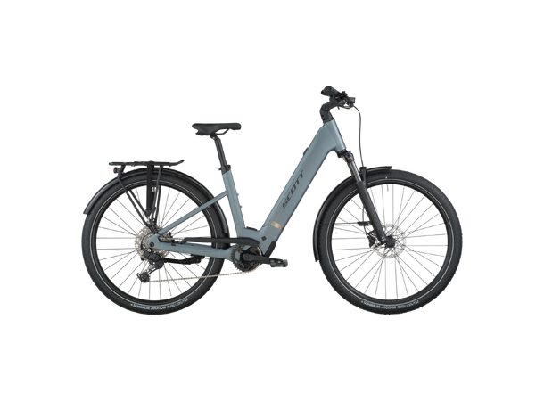 SCOTT Sub Sport 20 Wave Blå S El-sykkel hybrid 