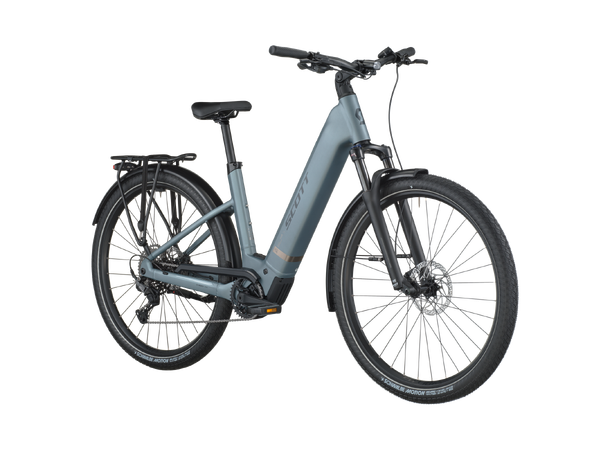 SCOTT Sub Sport 20 Wave Blå S El-sykkel hybrid 