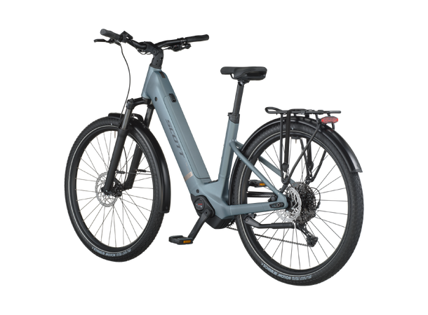 SCOTT Sub Sport 20 Wave Blå S El-sykkel hybrid 