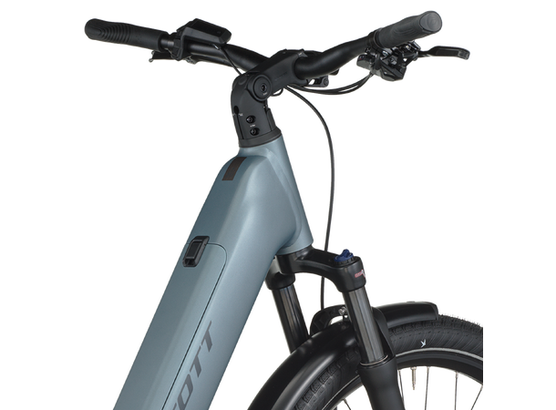 SCOTT Sub Sport 20 Wave Blå S El-sykkel hybrid 