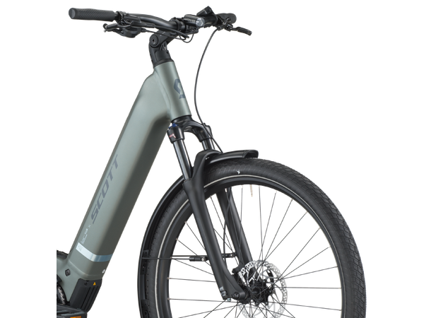 SCOTT Sub Sport 30 Wave Grønn M El-sykkel hybrid 